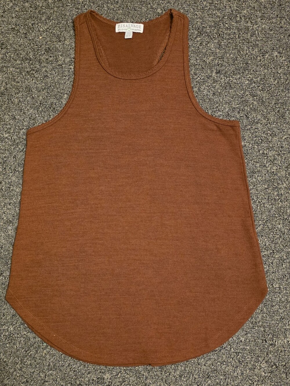 Knit Brown Tank Top